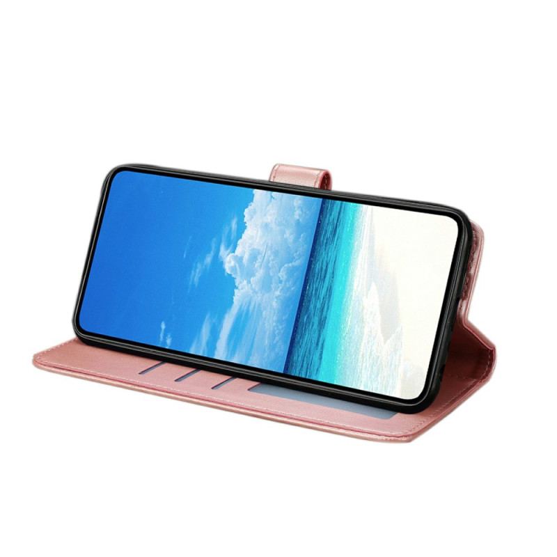 Läderfodral Oppo Reno 14 5g Telefonfodral Grafisk Fjäril