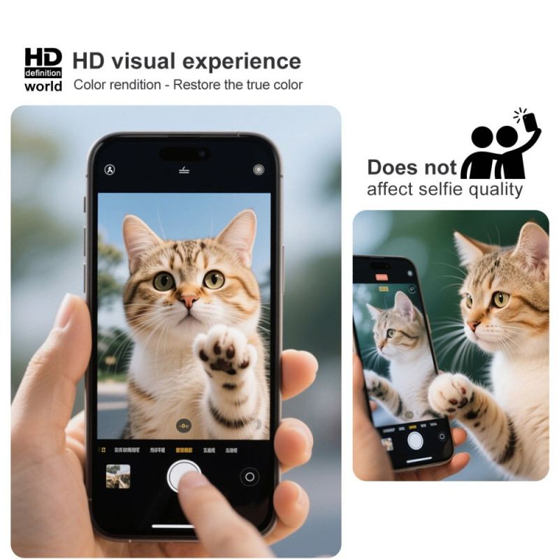 Skärmskydd I Heltäckande Härdat Glas För Oppo Reno 14 5g (svart Version) Imak