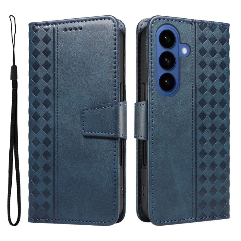 Fodral För Samsung Galaxy S26 Diamantmönster