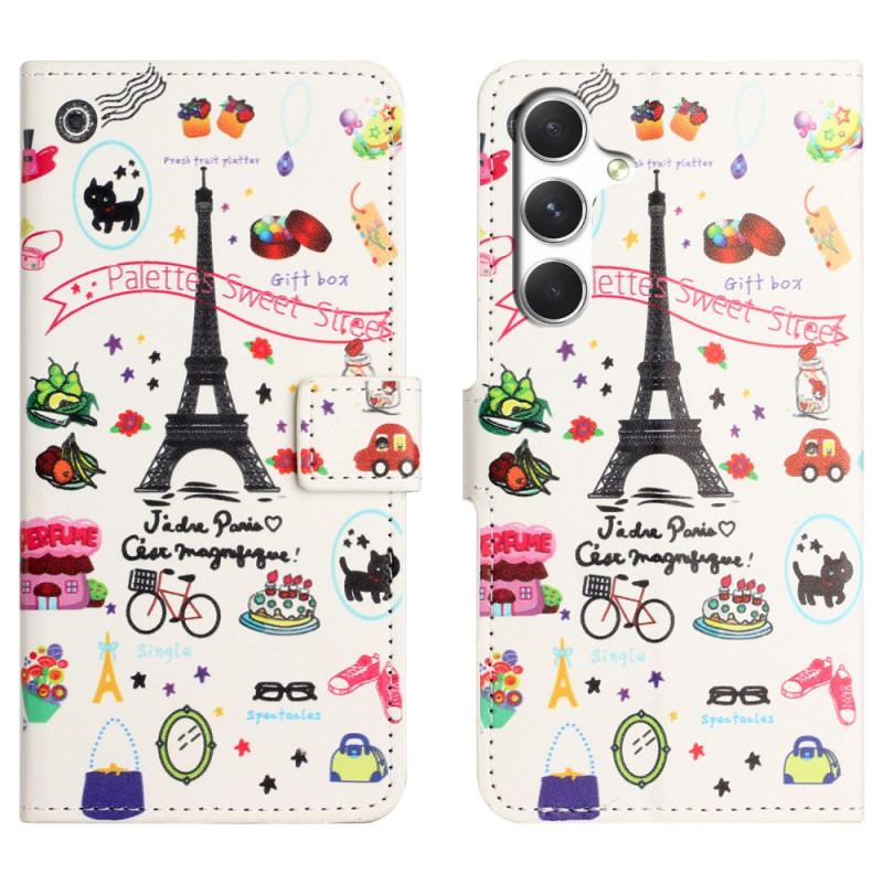 Fodral För Samsung Galaxy S26 Jag Älskar Paris