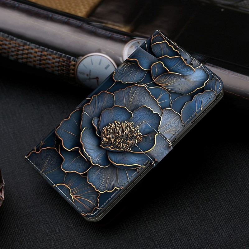 Fodral Samsung Galaxy S26 Blå Guldpion