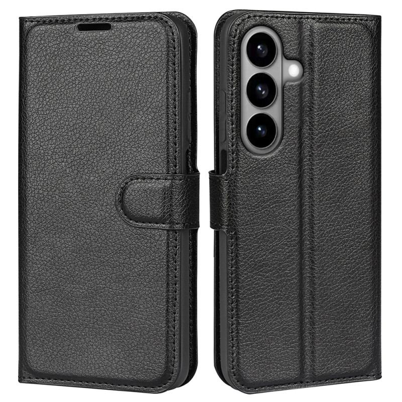 Fodral Samsung Galaxy S26 Litchi-imitationsläder