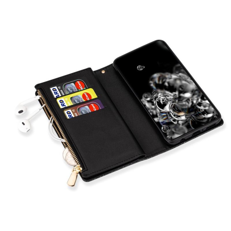 Fodral Samsung Galaxy S26 Paljettplånbok