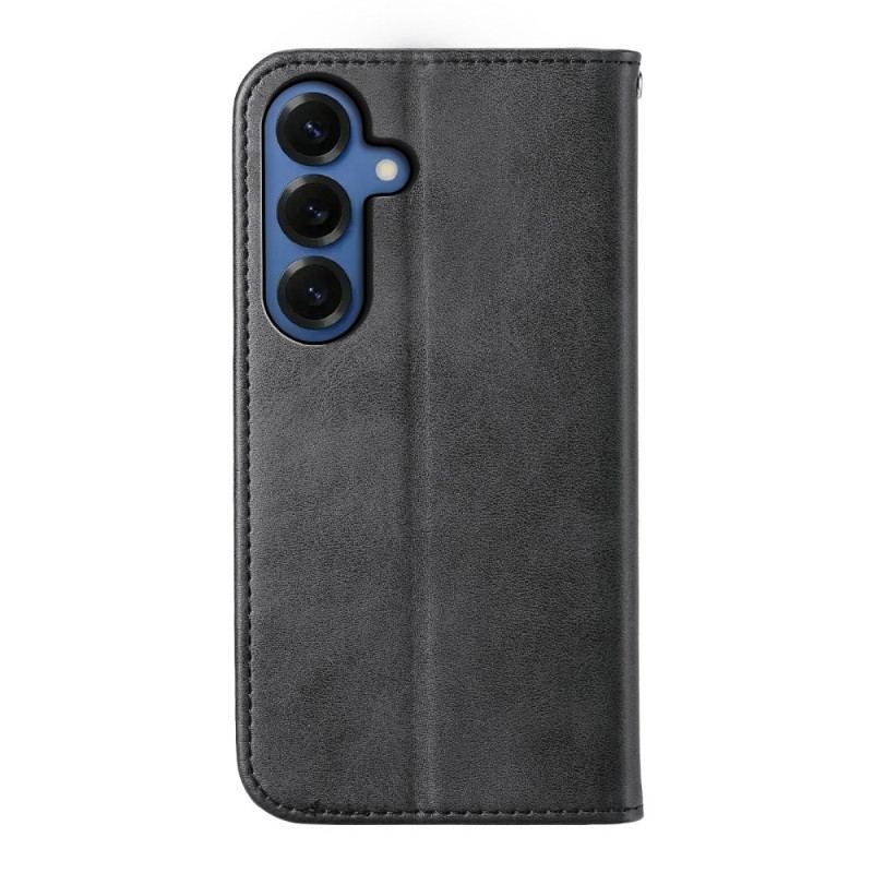 Folio-fodral För Samsung Galaxy S26 Präglad Geometri