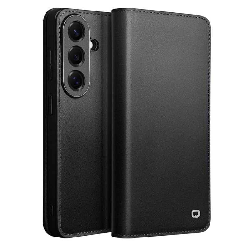 Folio-fodral Samsung Galaxy S26 Qialino Matt Läderplånbok