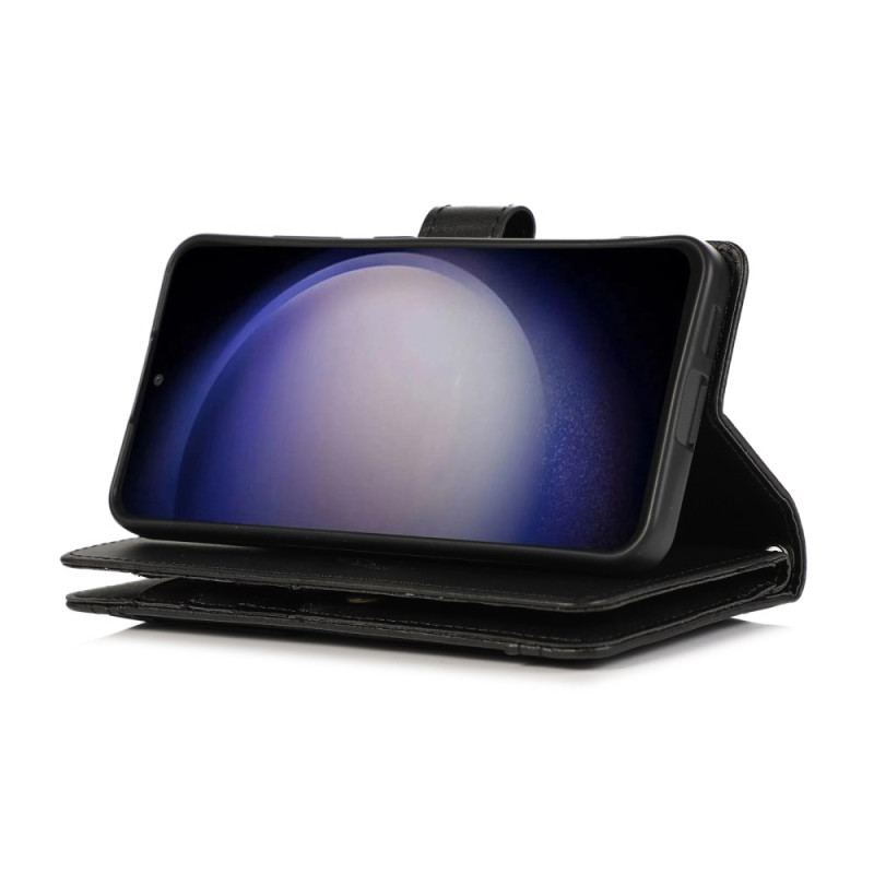 Läderskal Fodral Samsung Galaxy S26 Magnetisk Plånbok Och Rem