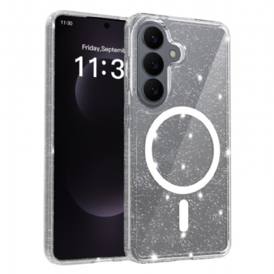 Skal Samsung Galaxy S26 Glittrig Magnetisk Plånbok