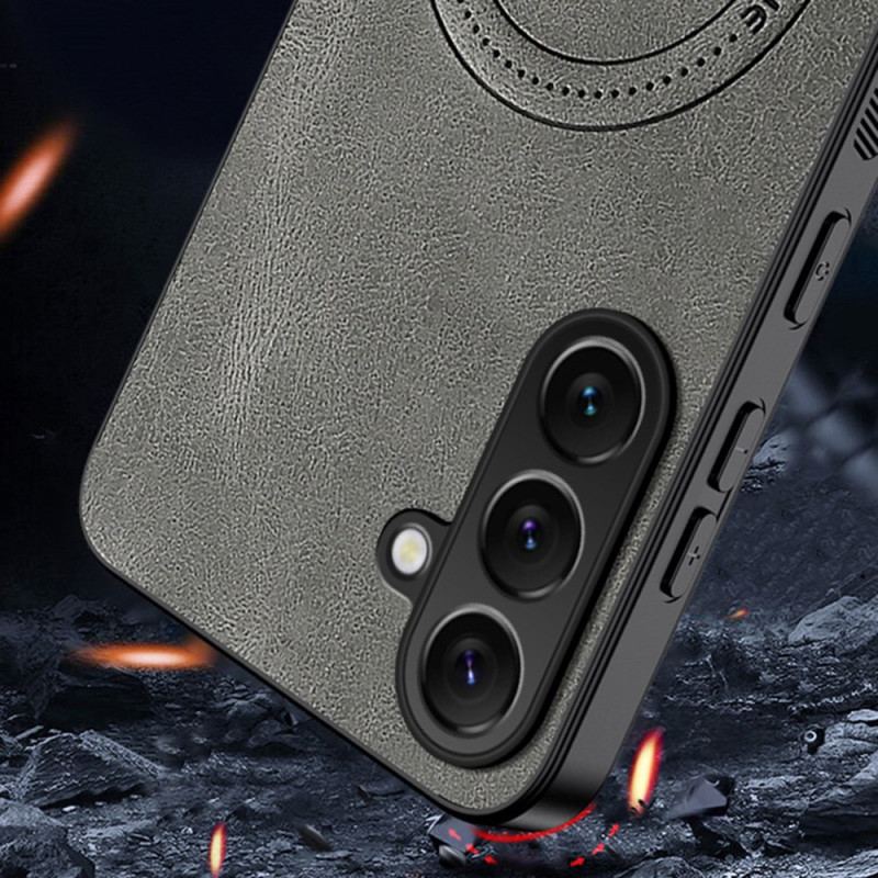 Skal Samsung Galaxy S26 Magnetisk Lädereffekt