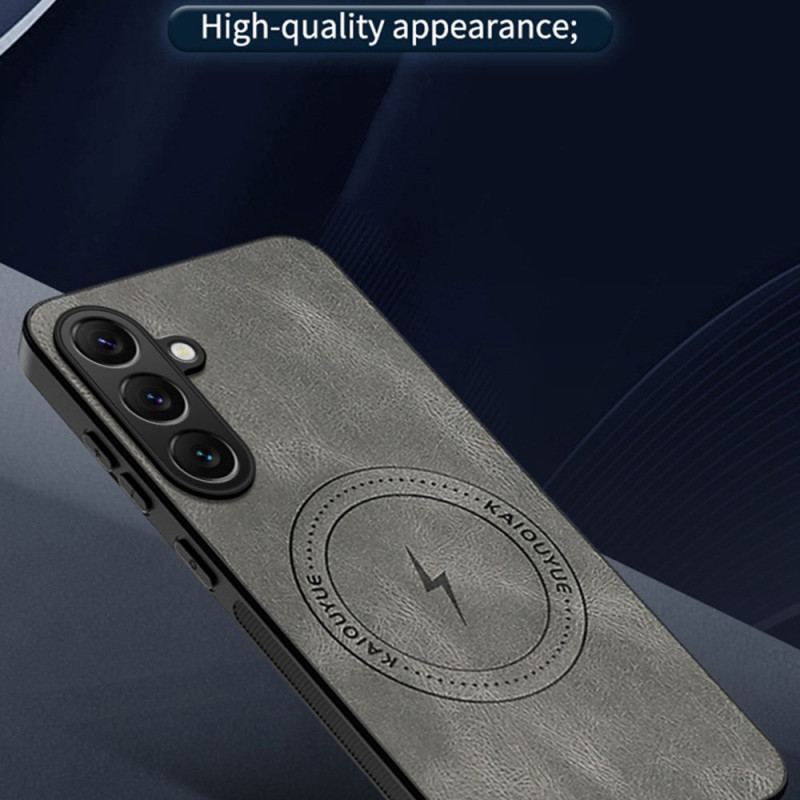 Skal Samsung Galaxy S26 Magnetisk Lädereffekt