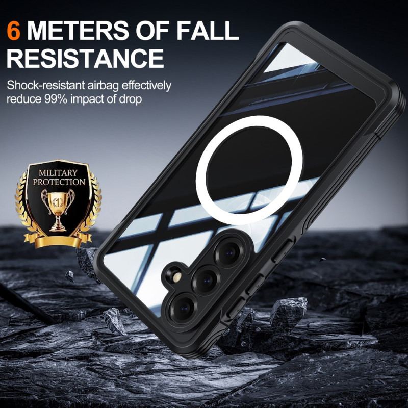 Skal Samsung Galaxy S26 Magnetisk Med Skyddande Film I Härdat Glas