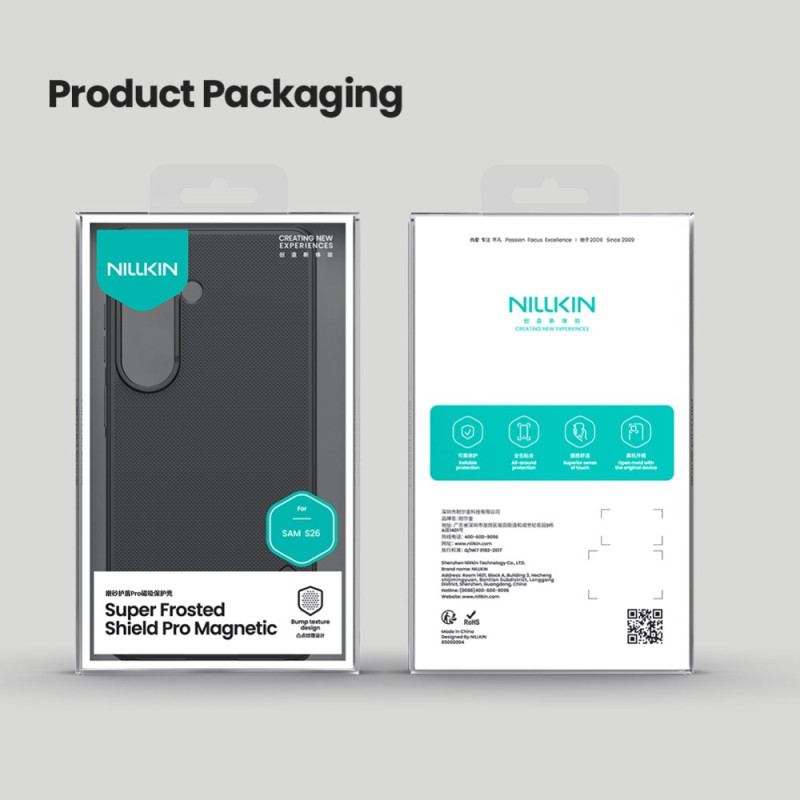 Skal Samsung Galaxy S26 Nillkin Super Frosted Shield Magnetisk Plånbok