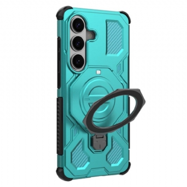 Skal Samsung Galaxy S26 Robust Med Roterande Metallstativ