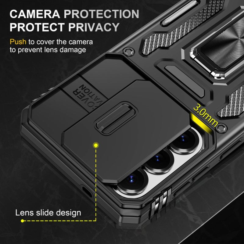 Skal Samsung Galaxy S26 Stöd Och Glidande Kameraskydd