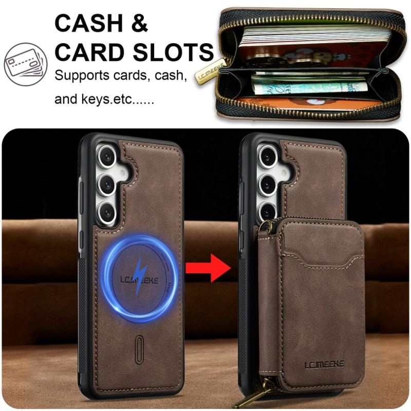 Skal Samsung Galaxy S26 Telefonfodral Avtagbar Magnetisk Plånbok Lc.imeeke