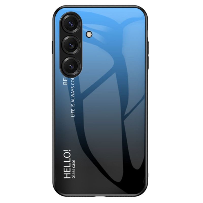 Skal Samsung Galaxy S26 Telefonfodral Hello Härdat Glas