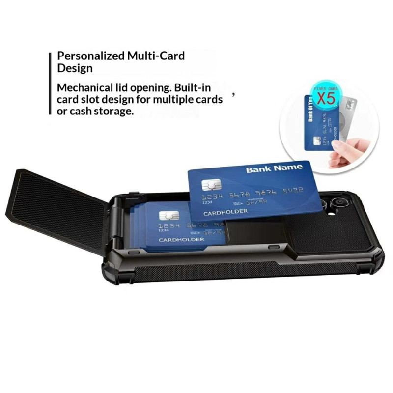 Skal Samsung Galaxy S26 Telefonfodral Integrerat Korthållare