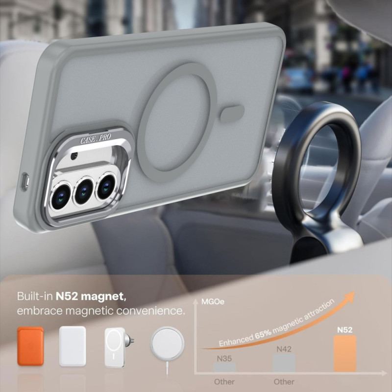 Skal Samsung Galaxy S26 Telefonfodral Magnetisk Med Hopfällbart Stöd