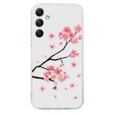 Skal Samsung Galaxy S26 Telefonfodral Plommonblommor