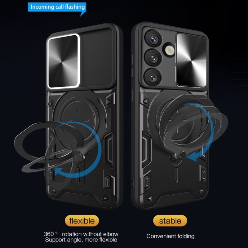 Skal Samsung Galaxy S26 Telefonfodral Skjutbart Kamerastativ Och Skydd