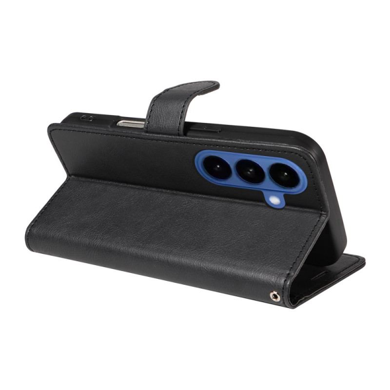 Skyddsfodral Samsung Galaxy S26 Enfärgat Imitationsläder