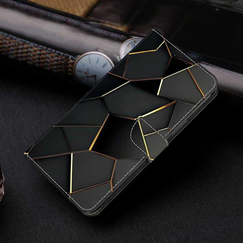 Skyddsfodral Samsung Galaxy S26 Svarta Och Guldfärgade Kanter