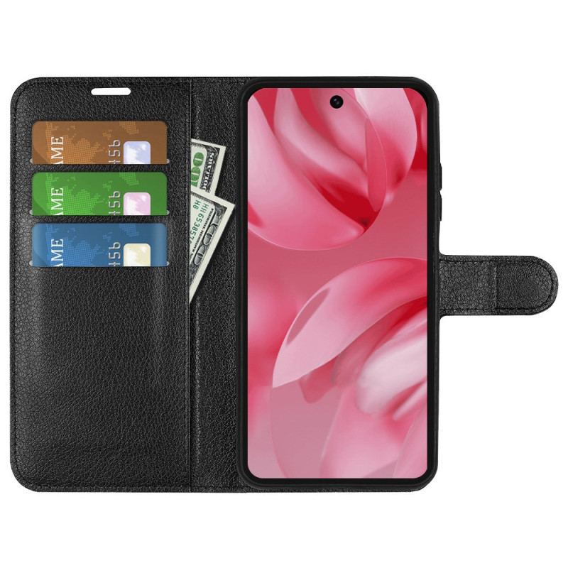 Fodral För Google Pixel 10 / 10 Pro Klassisk Litchi-imitation