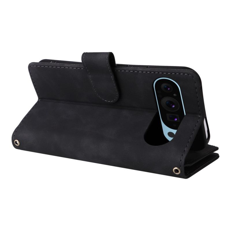 Fodral För Google Pixel 10 / 10 Pro Plånbok Med Dragkedja