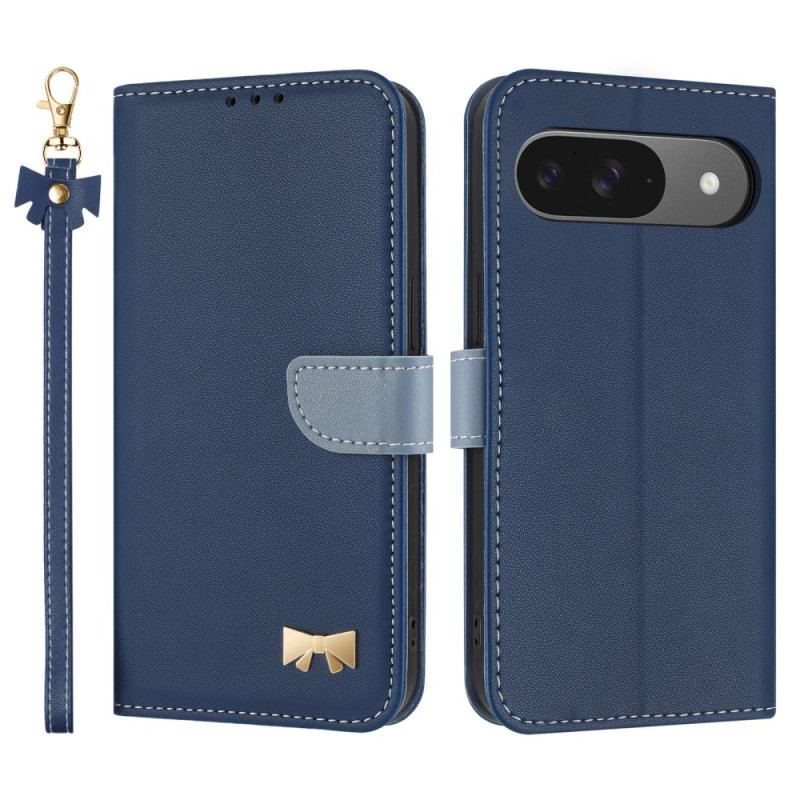 Fodral För Google Pixel 10 / 10 Pro Tvåfärgad Med Snodd