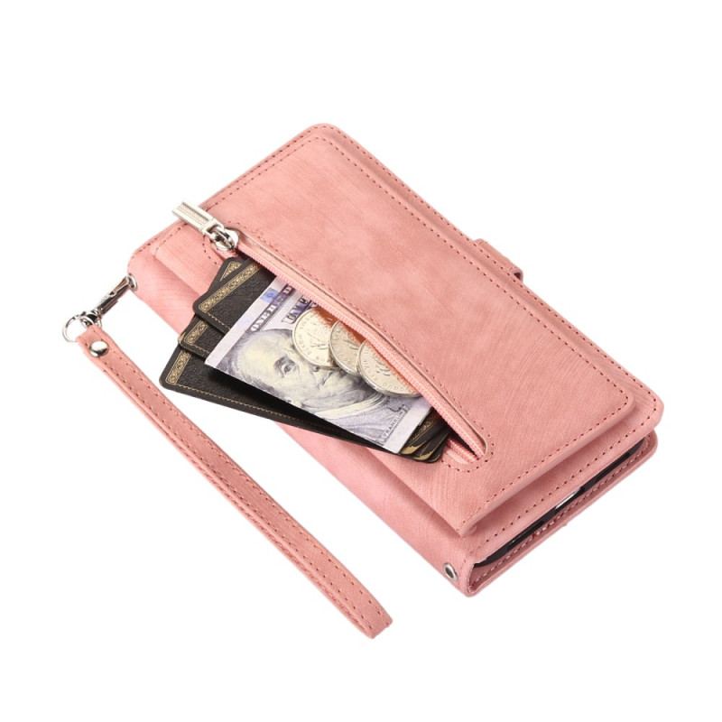 Fodral Google Pixel 10 / 10 Pro / 9 / Plånbok I Mocka Med Pro-effekt