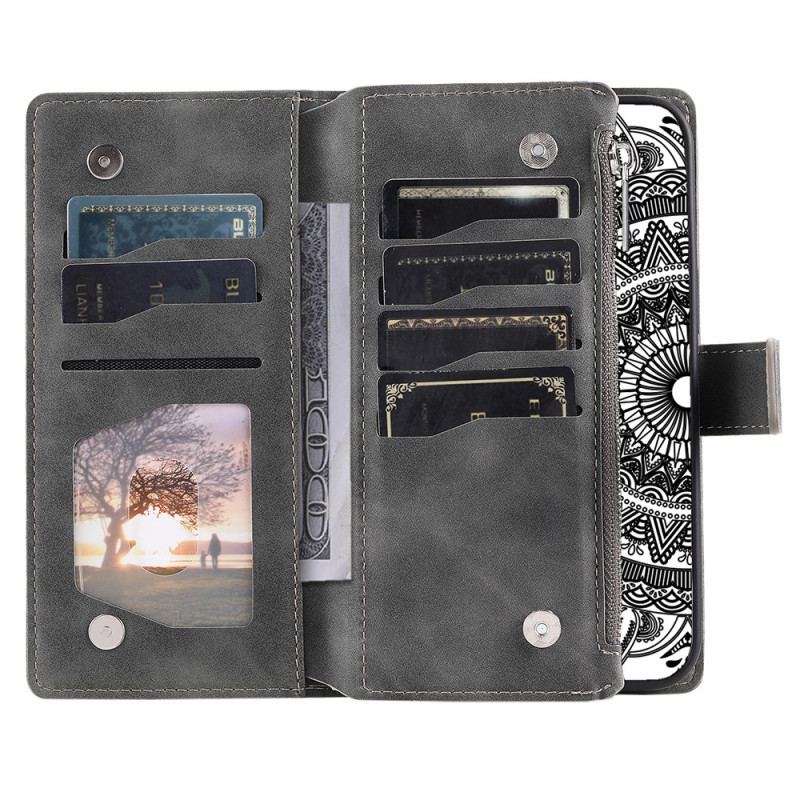 Fodral Google Pixel 10 / 10 Pro Plånbok Med Mandala-effekt