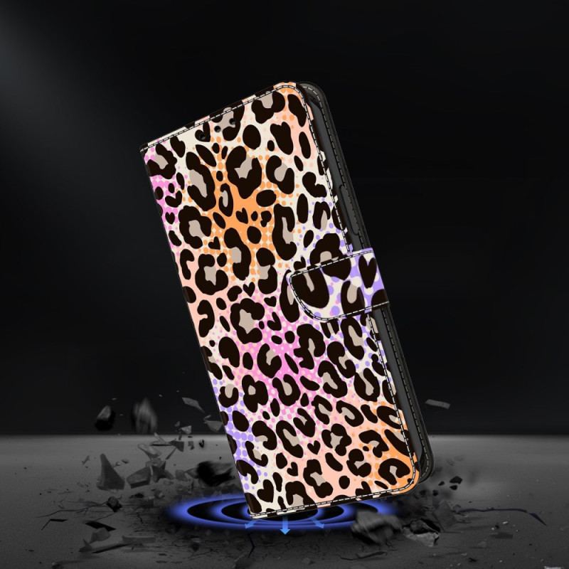 Läderfodral Google Pixel 10 / 10 Pro Telefonfodral Leopardmönster