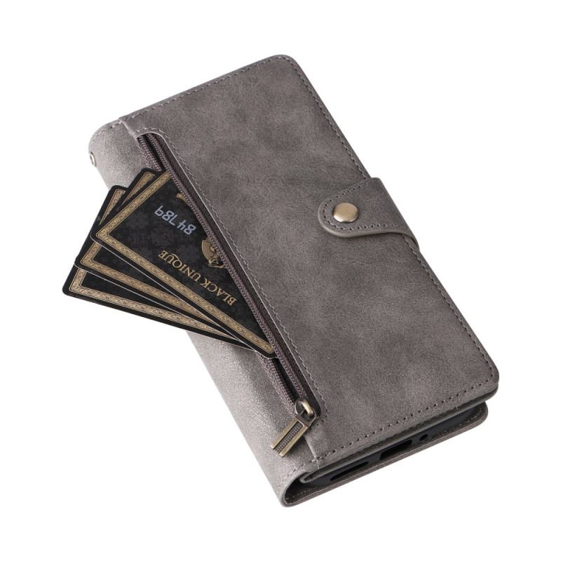 Läderfodral Google Pixel 10 / 10 Pro Telefonfodral Plånbok Med Mockaeffekt