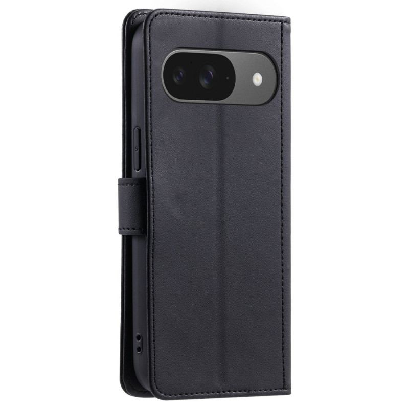 Läderfodral Google Pixel 10 / 10 Pro Telefonfodral Quiltad Med Remmar