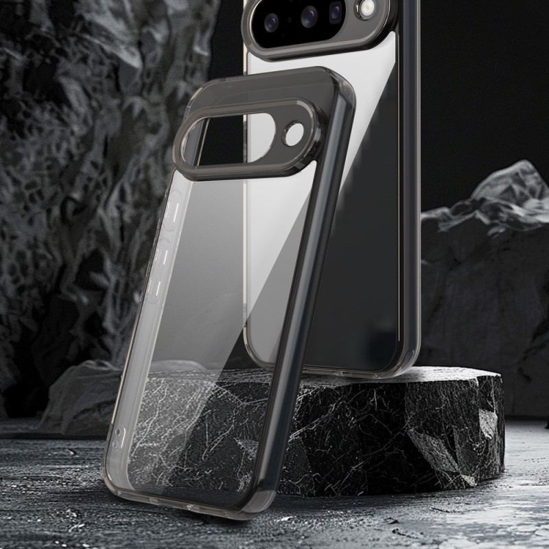 Skal För Google Pixel 10 / 10 Pro Transparent Med Metallkant