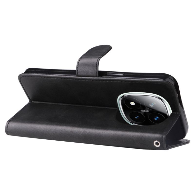 Fodral Xiaomi Redmi Note 14 Pro 5g Fickficka Med Dragkedja