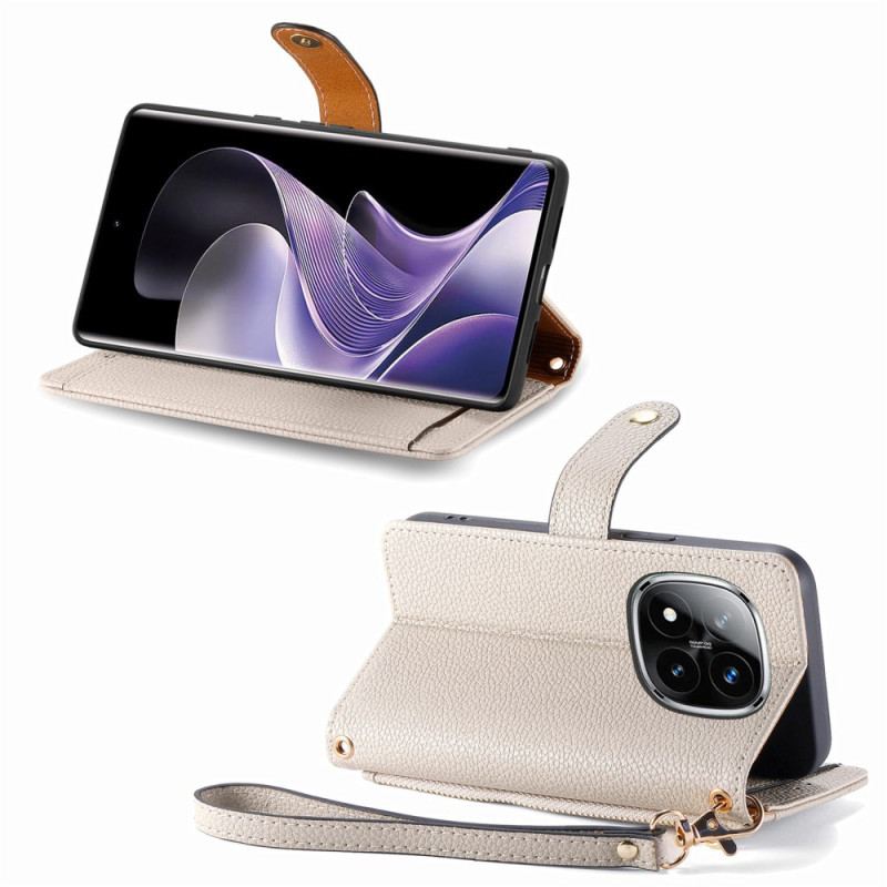 Fodral Xiaomi Redmi Note 14 Pro 5g Hjärtmönster Rfid-blockering