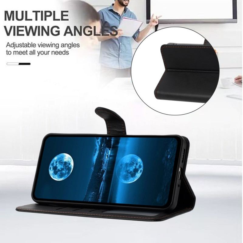 Fodral Xiaomi Redmi Note 14 Pro 5g Konstlädereffekt