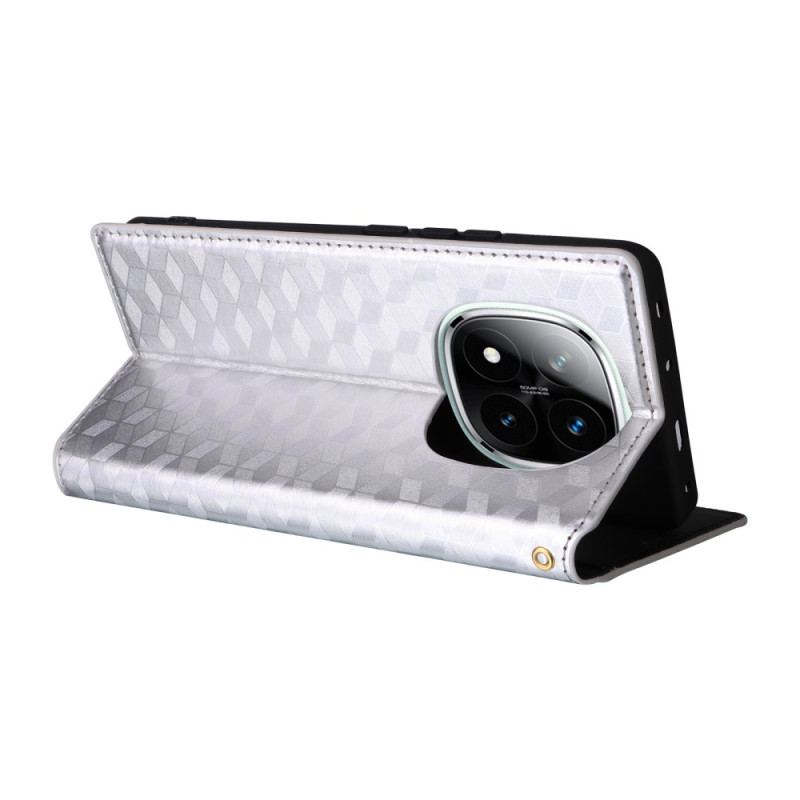 Folio-fodral Xiaomi Redmi Note 14 Pro 5g Glänsande 3d-mönster