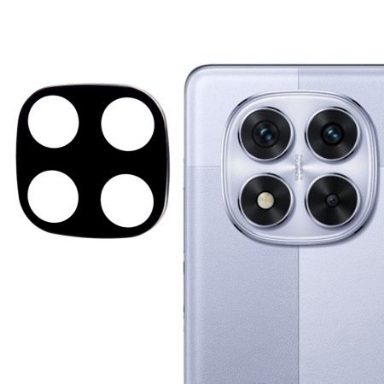 Kameralinsskydd För Xiaomi Redmi Note 14 Pro 5g / Poco X7 (svart Version)