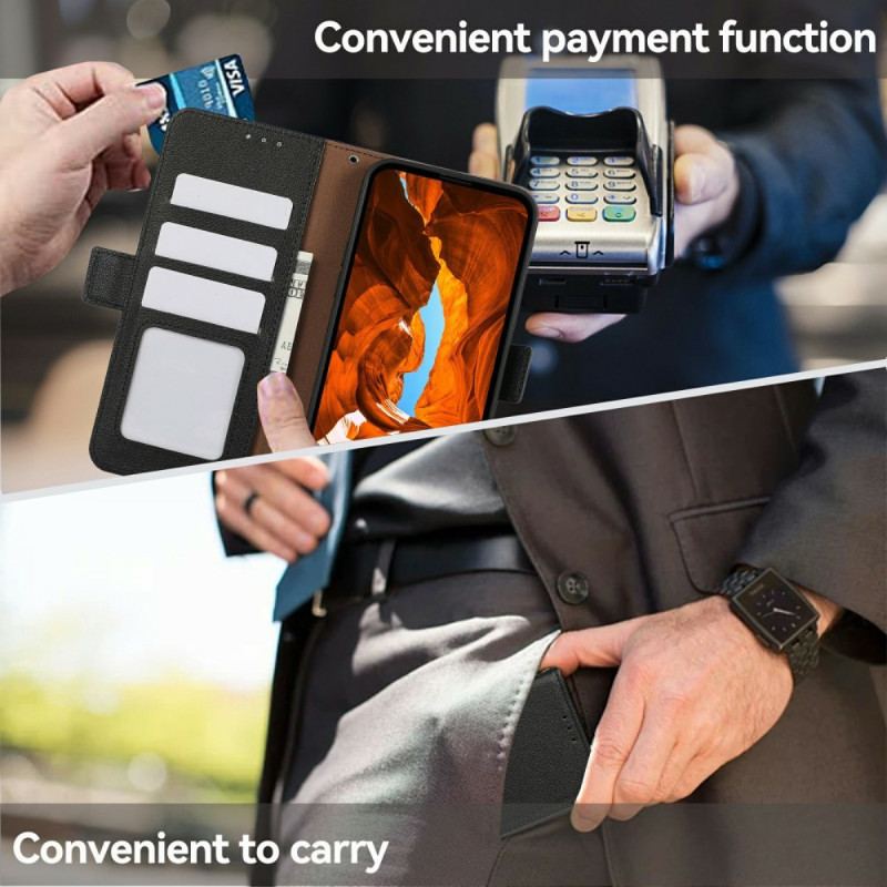 Läderfodral Xiaomi Redmi Note 14 Pro 5g Telefonfodral Abeel