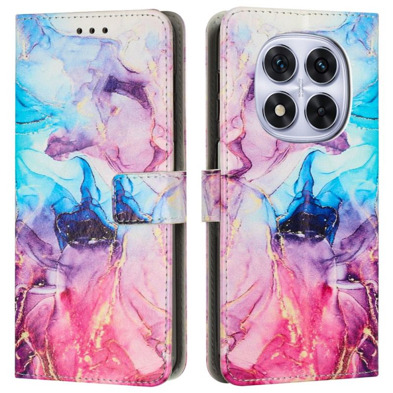 Läderfodral Xiaomi Redmi Note 14 Pro 5g Telefonfodral Marmor