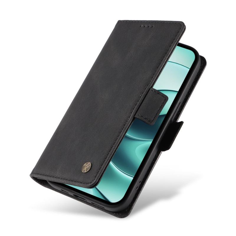 Läderfodral Xiaomi Redmi Note 14 Pro 5g Telefonfodral Ykatu Mockaeffekt