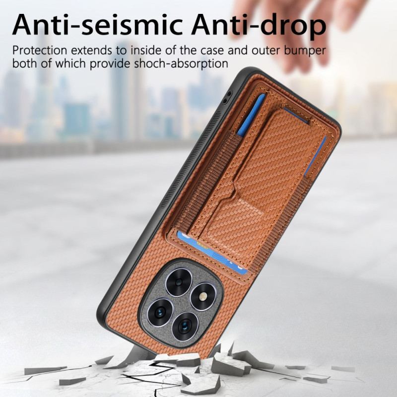 Skal För Xiaomi Redmi Note 14 Pro 5g Stativ Och Korthållare I Kolfiber