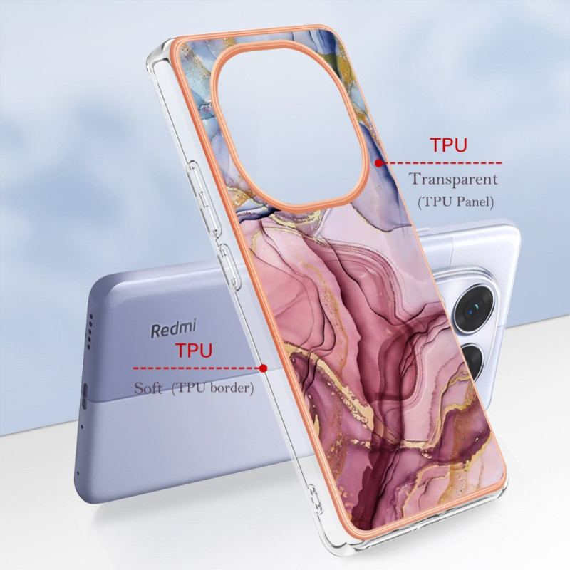 Skal Xiaomi Redmi Note 14 Pro 5g Marmorstil