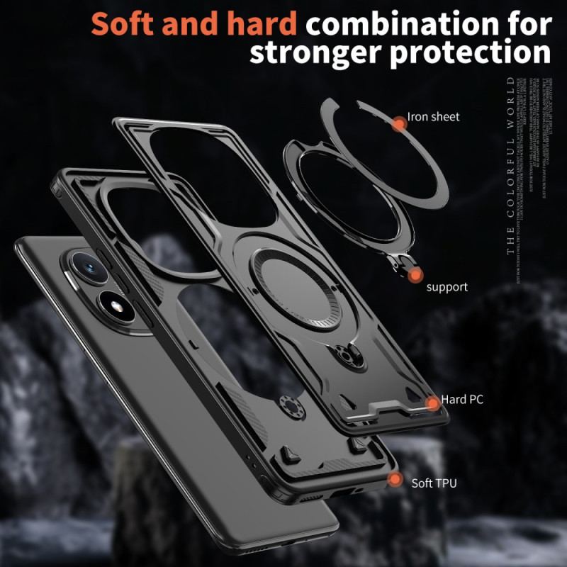 Skal Xiaomi Redmi Note 14 Pro 5g Telefonfodral Roterande Stativ Och Magsafe-kompatibilitet