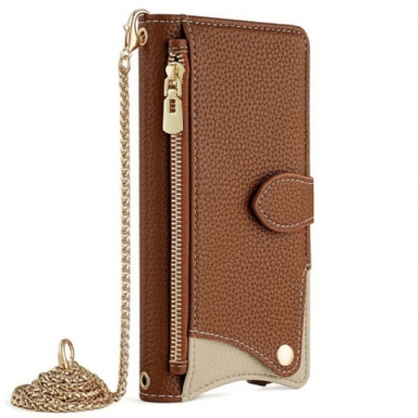 Skyddsfodral Xiaomi Redmi Note 14 Pro 5g Plånbok Med Kedja