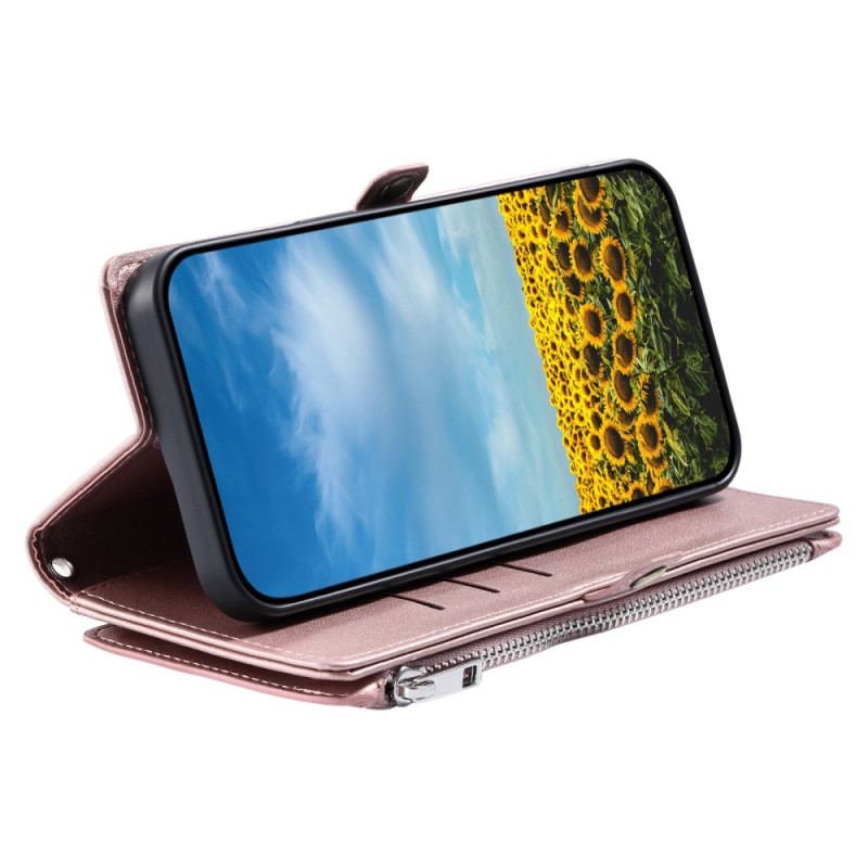 Skyddsfodral Xiaomi Redmi Note 14 Pro 5g Plånbok Och Rem