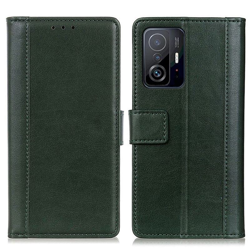 Fodral För Xiaomi 11T / 11T Pro Hemming Folio-fodral Cerena Folio Konstläder