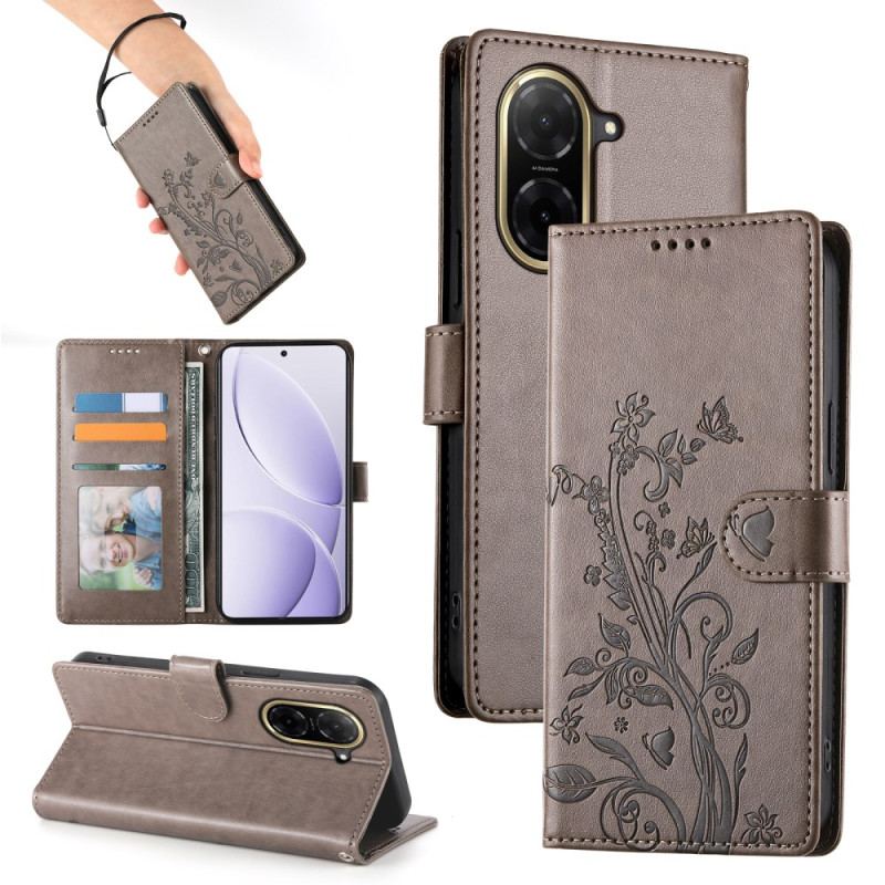 Fodral För Poco C71 Blommig