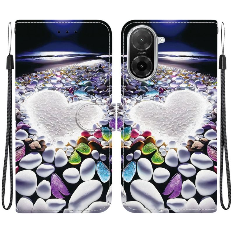 Fodral För Poco C71 Vitt Hjärta